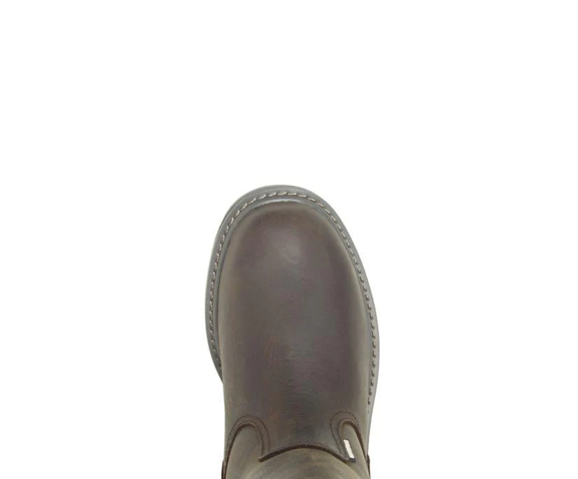 Wolverine Men's Floorhand Wellington Brown Waterproof Steel Toe Work Boots W10680 - Image 5