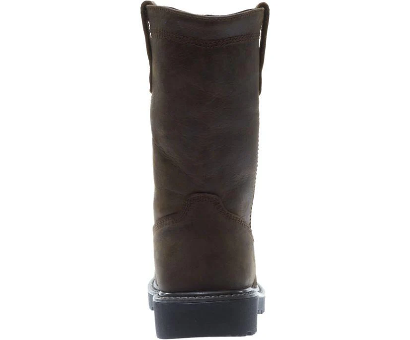 Wolverine Men's Floorhand Wellington Brown Waterproof Steel Toe Work Boots W10680 - Image 7