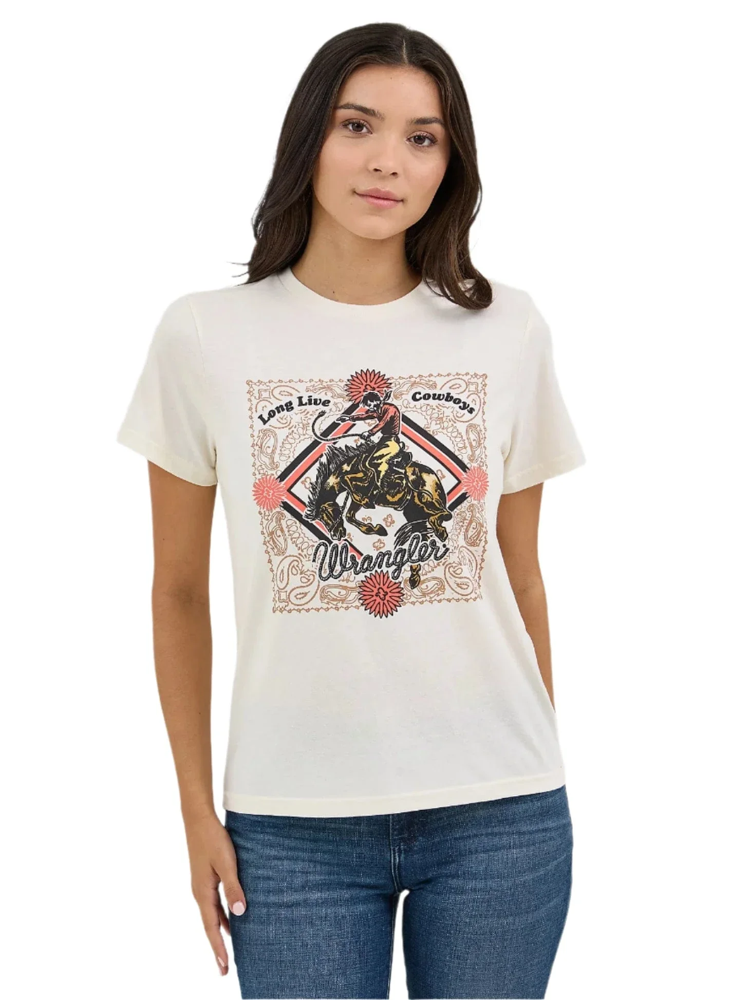Women's Wrangler Western Graphic Reg Fit Tee 112358452