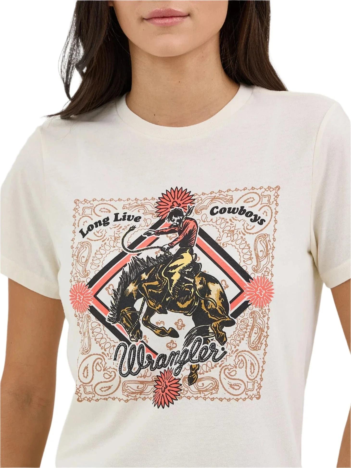 Women's Wrangler Western Graphic Reg Fit Tee 112358452 - Image 2