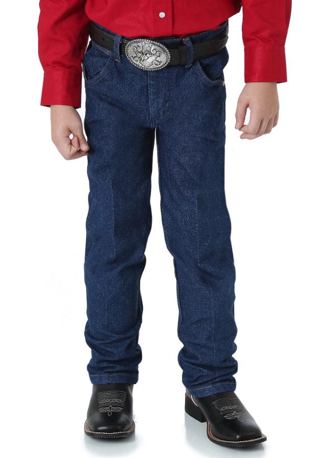 Wrangler Boys Prewashed Indigo Cowboy Cut Original Fit Jeans 13MWZBP