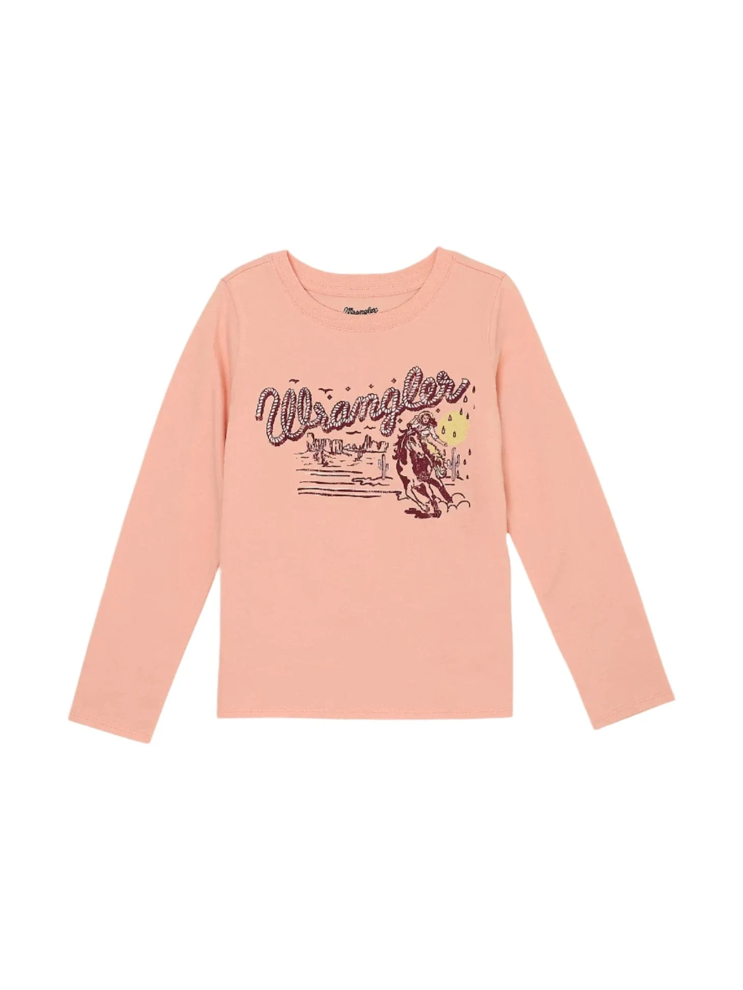 Wrangler Girl's Long Sleeve Cowgirl Graphic Tee 112359407