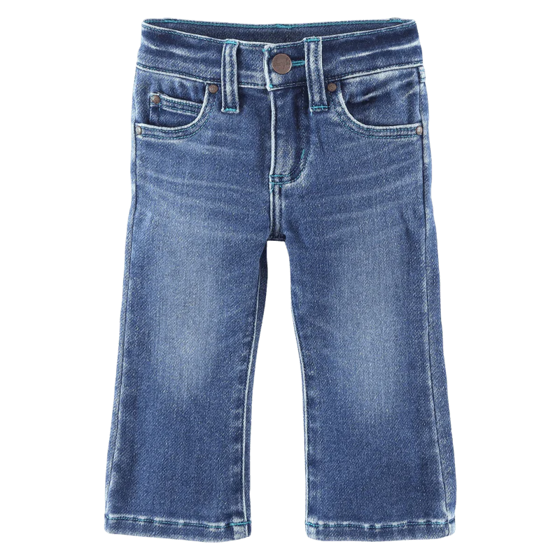 Wrangler Little Girls Stitched Pocket Melanie Bootcut Jeans 112338911