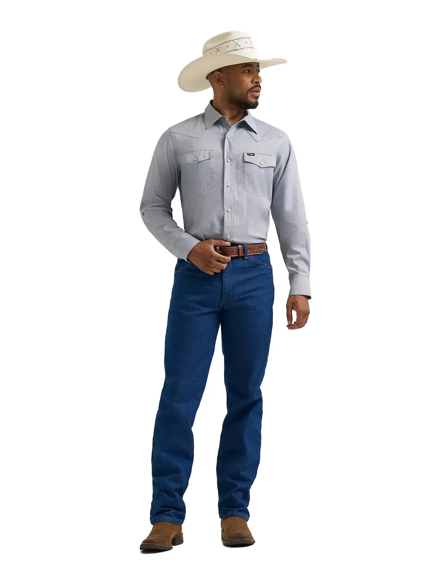 Wrangler Men's Bearing Sea All Terrain Drover Utility Shirt 112375151 - Image 2