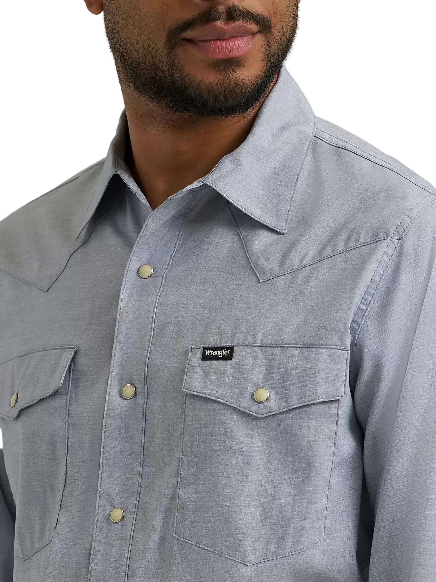 Wrangler Men's Bearing Sea All Terrain Drover Utility Shirt 112375151 - Image 4