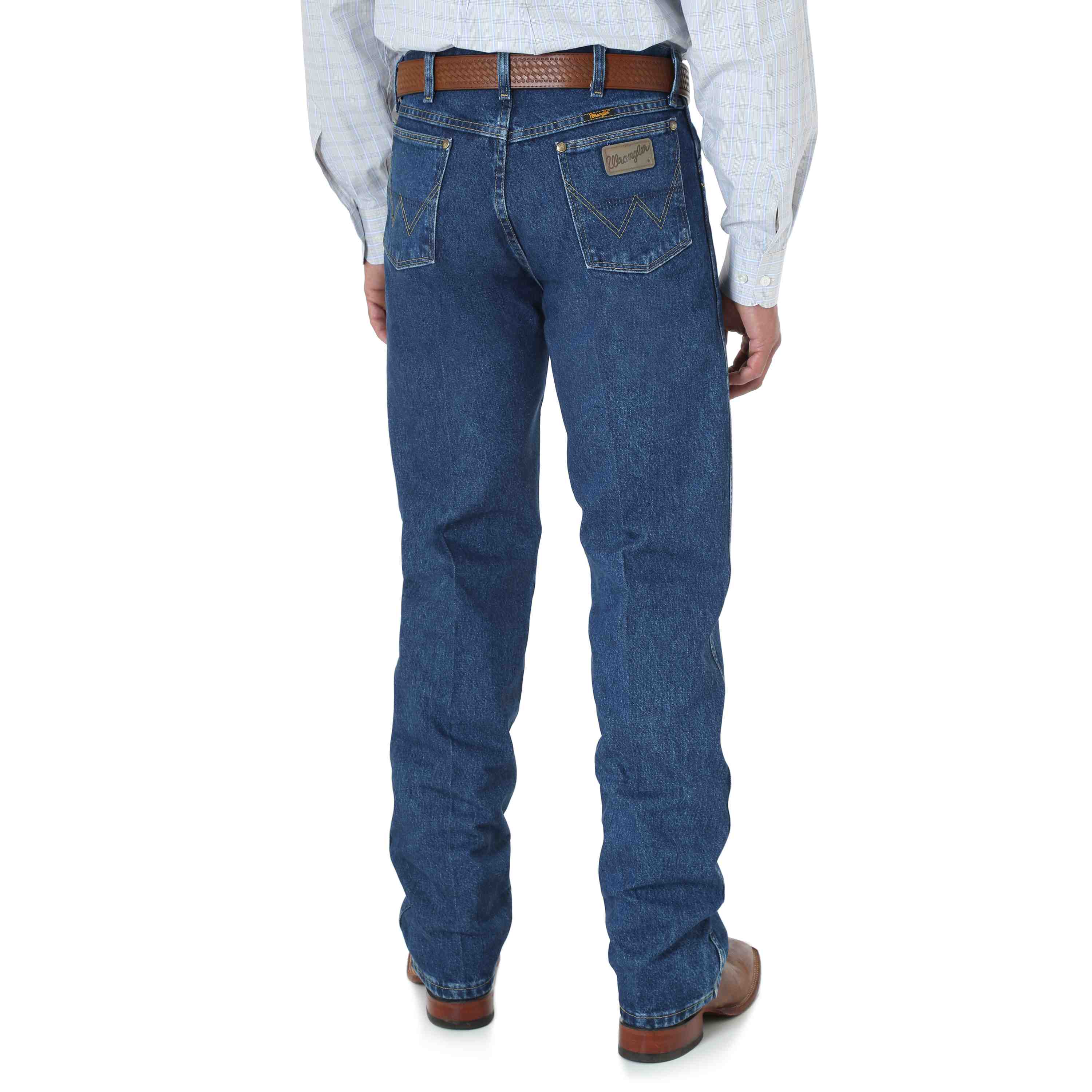 Wrangler Men's George Strait Heavyweight Stone Denim Cowboy Cut Original Fit Jeans 13MGSHD - Image 3