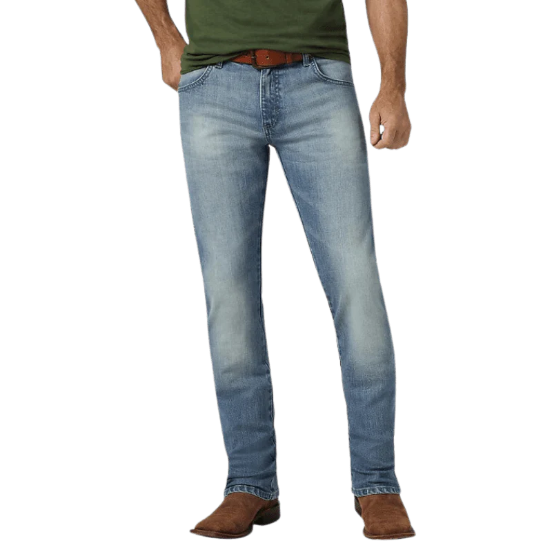 Wrangler Men's Jacksboro Retro Slim Fit Straight Leg Jeans 88MWZJK
