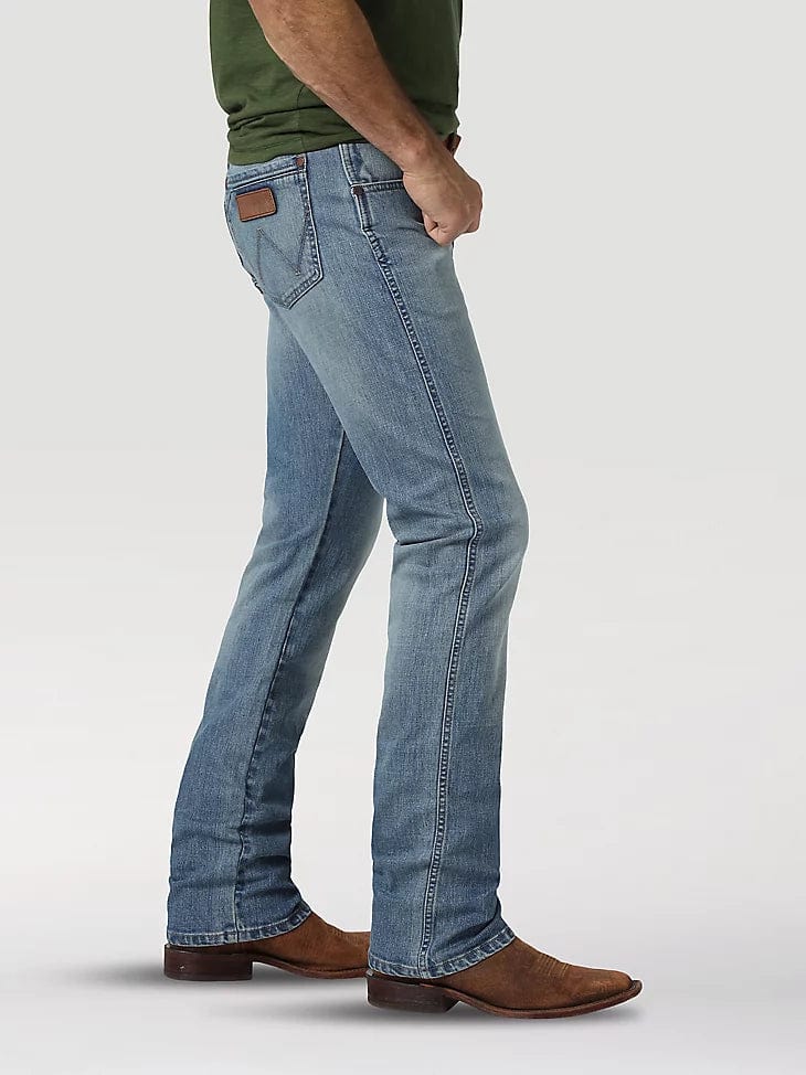 Wrangler Men's Jacksboro Retro Slim Fit Straight Leg Jeans 88MWZJK - Image 2
