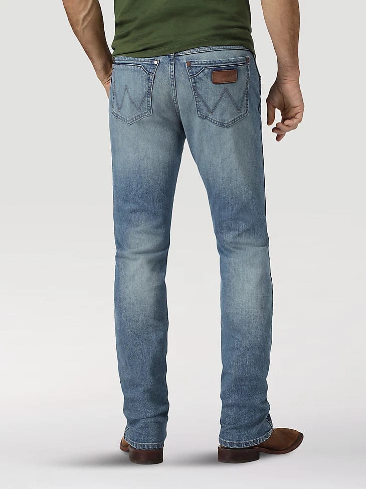 Wrangler Men's Jacksboro Retro Slim Fit Straight Leg Jeans 88MWZJK - Image 3