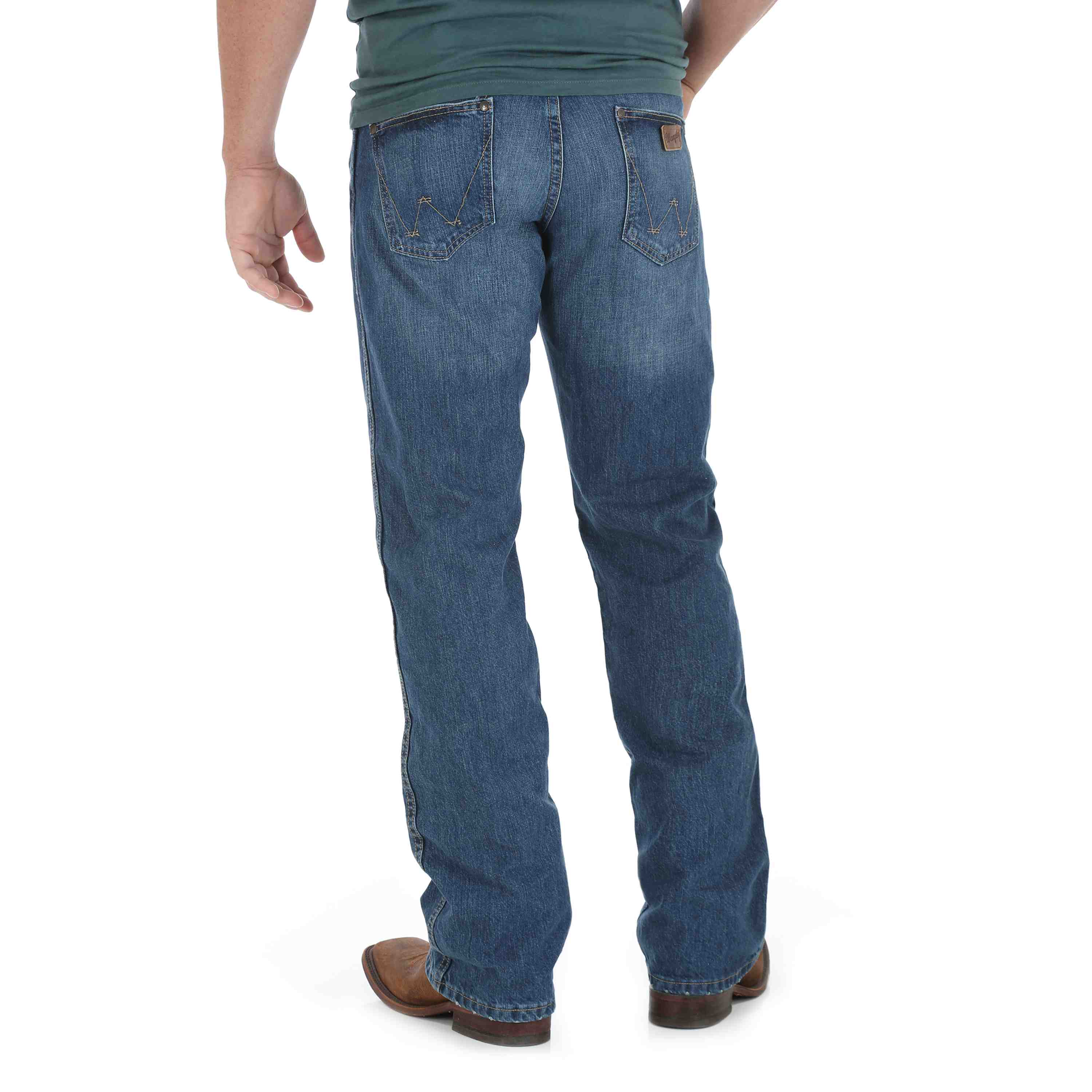 Wrangler Men's Retro Relaxed Boot Cut Jeans WRT20TB - Image 3