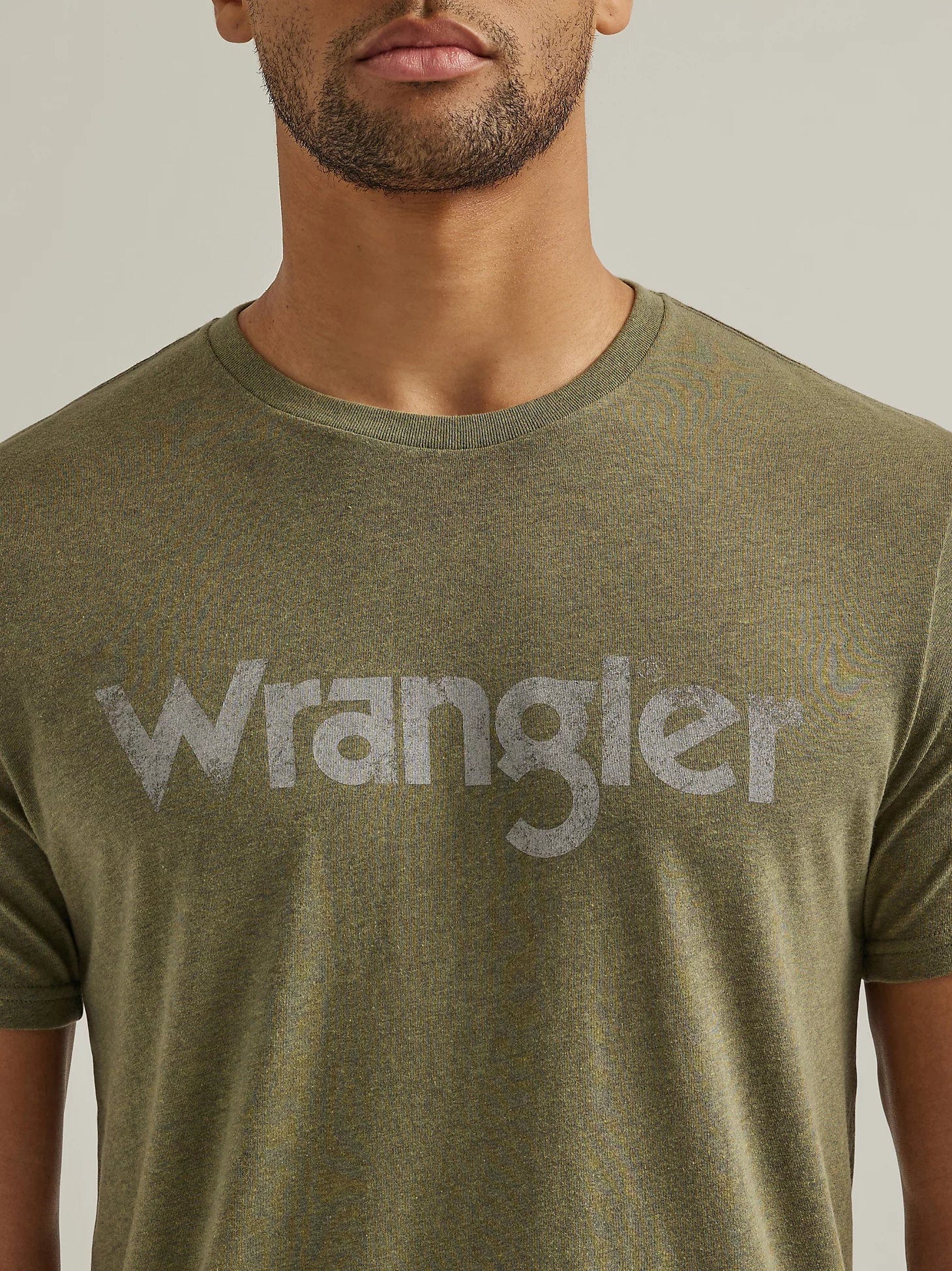 Wrangler Men's Sage Kabel Logo Short Sleeve T-Shirt 112344110 - Image 3