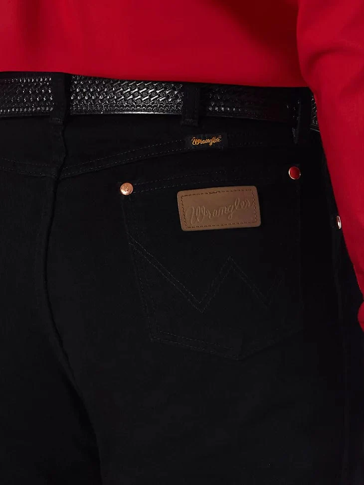 Wrangler Men's Shadow Black Cowboy Cut Original Fit Jeans 13MWZWK - Image 4