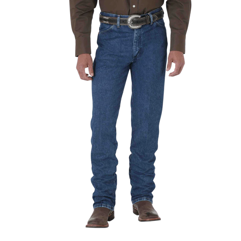 Wrangler Men's Stonewashed Cowboy Cut Slim Fit Jeans 0936GBK - Image 4