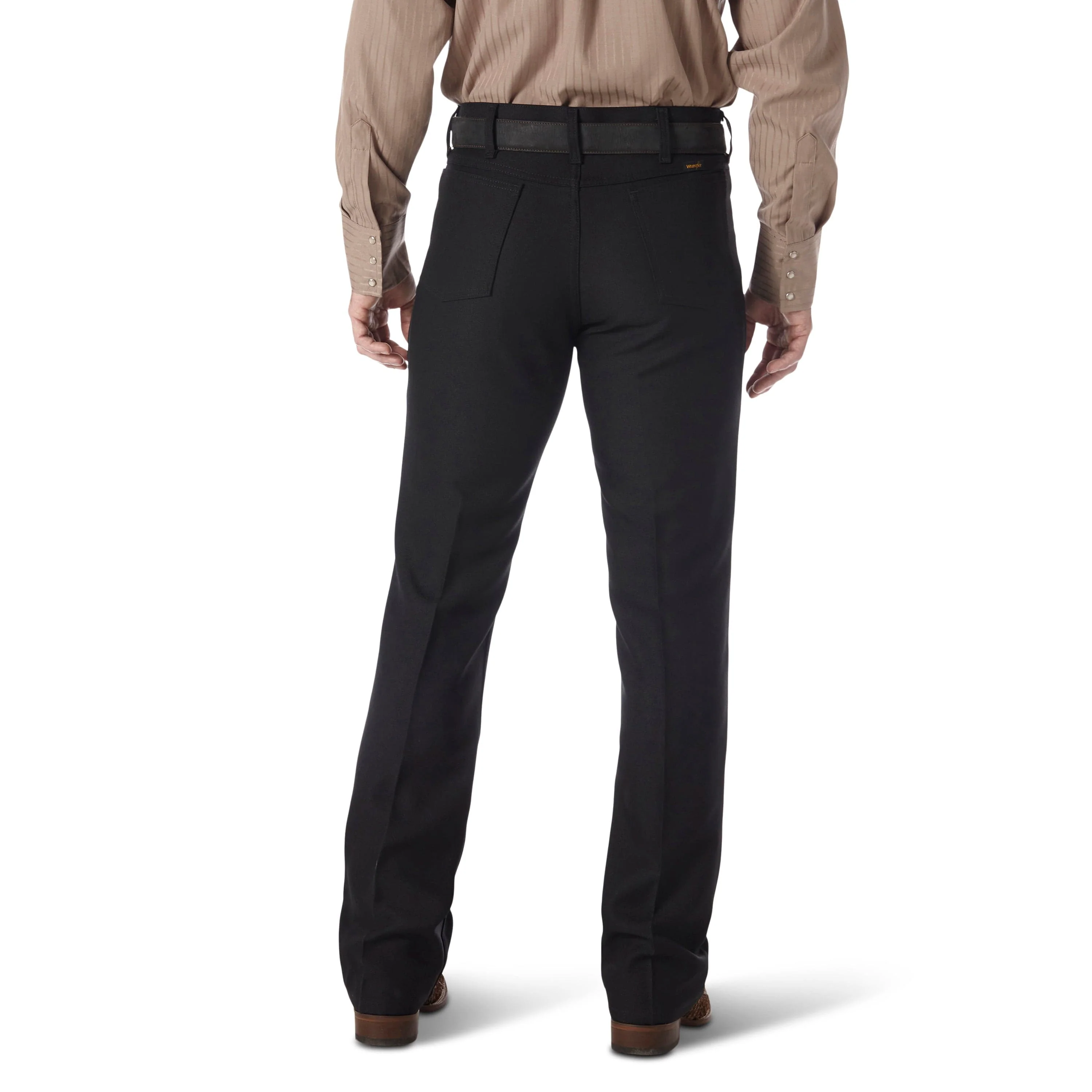 Wrangler Men's Wrancher® Black Dress Jeans 00082BK - Image 3