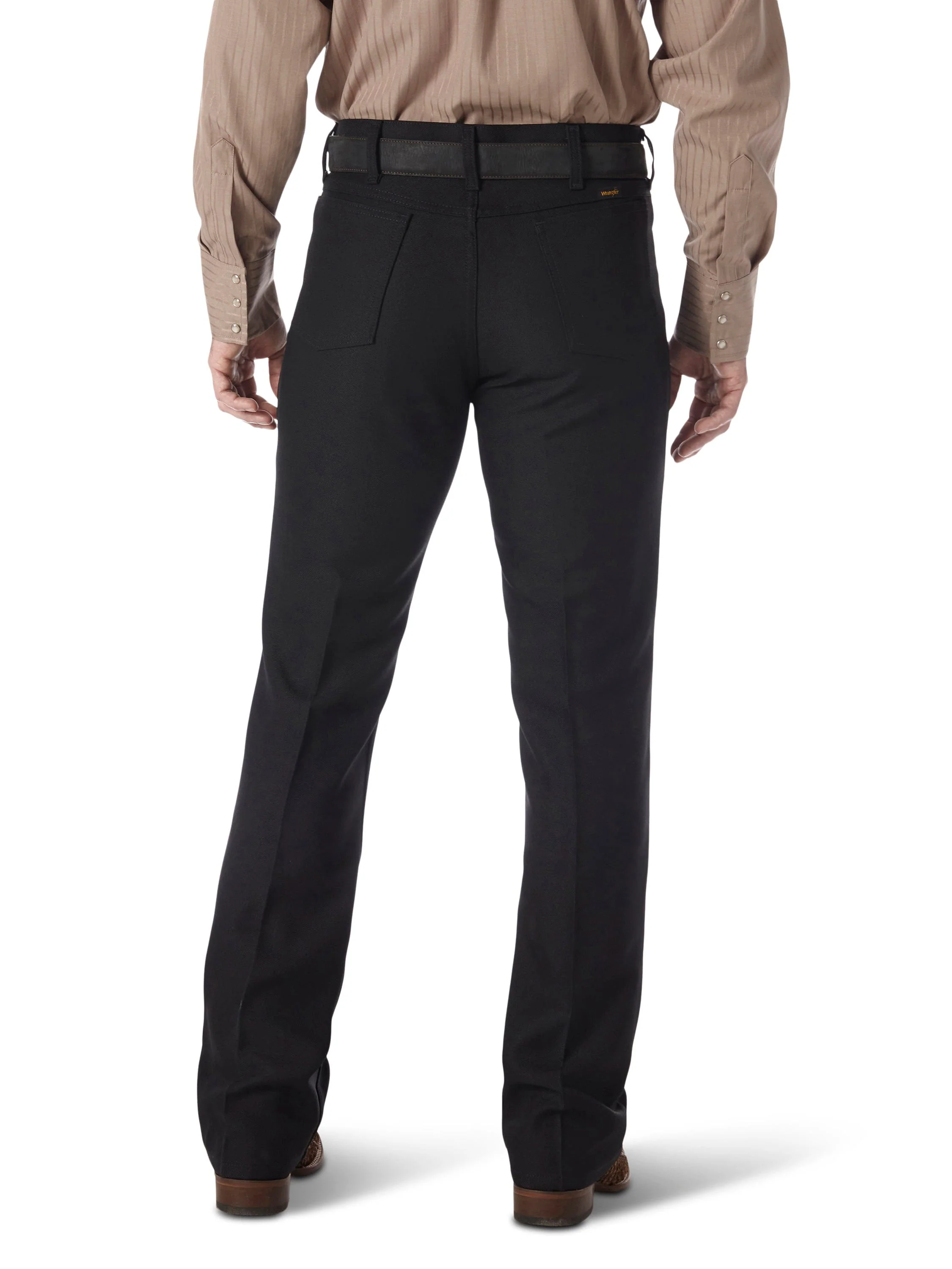 Wrangler Men's Wrancher® Black Dress Jeans 00082BK - Image 4
