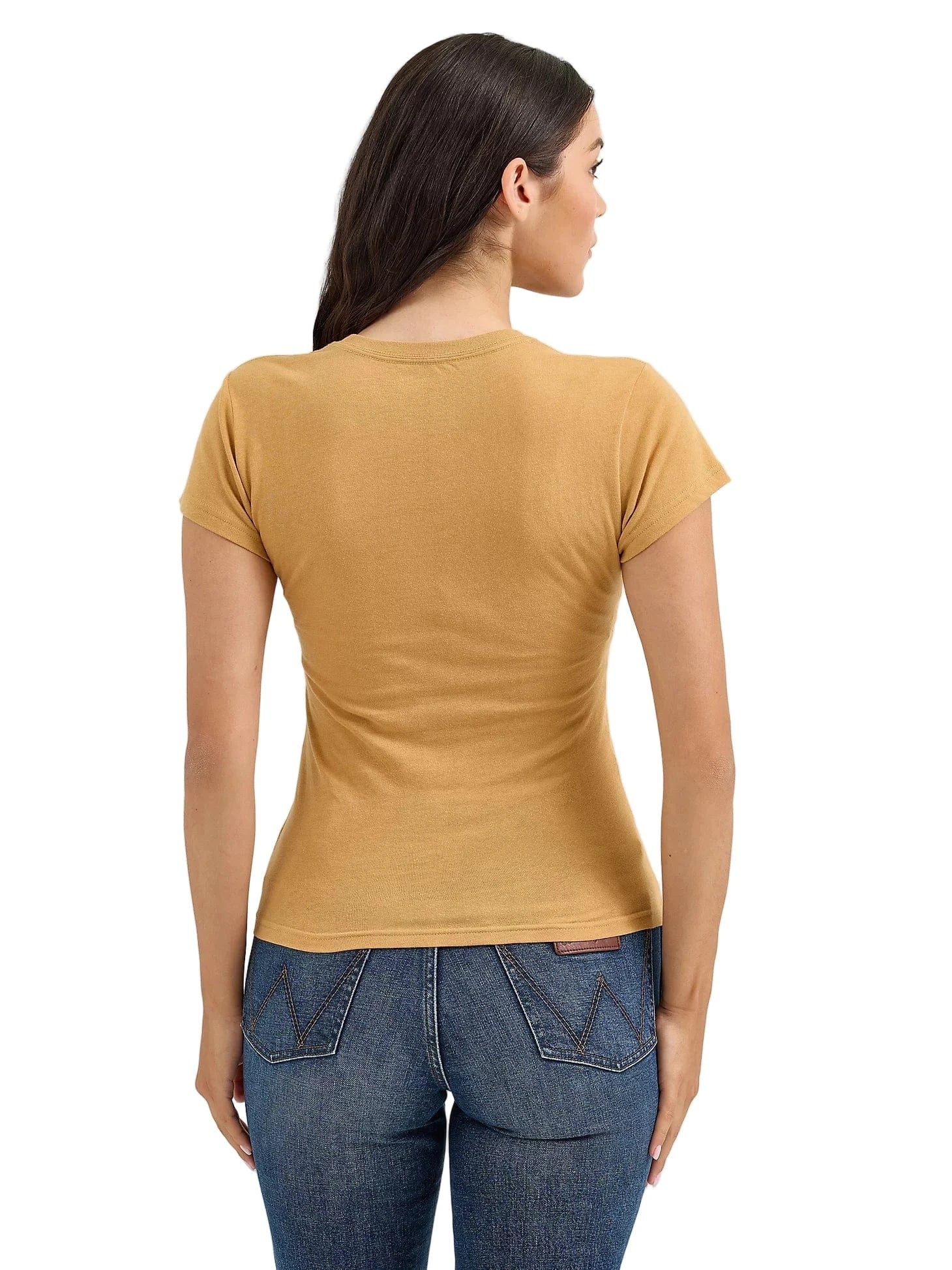 Wrangler Women's Apple Cinnamon Graphic Shrunken Tee 112365794 - Image 2