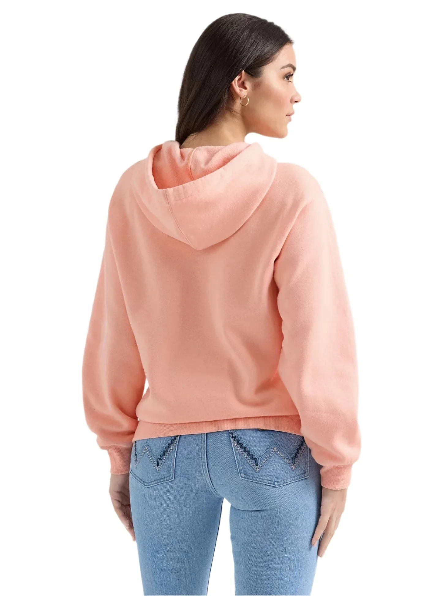 Wrangler Women's Bold Logo Hoodie 112361197 - Image 4