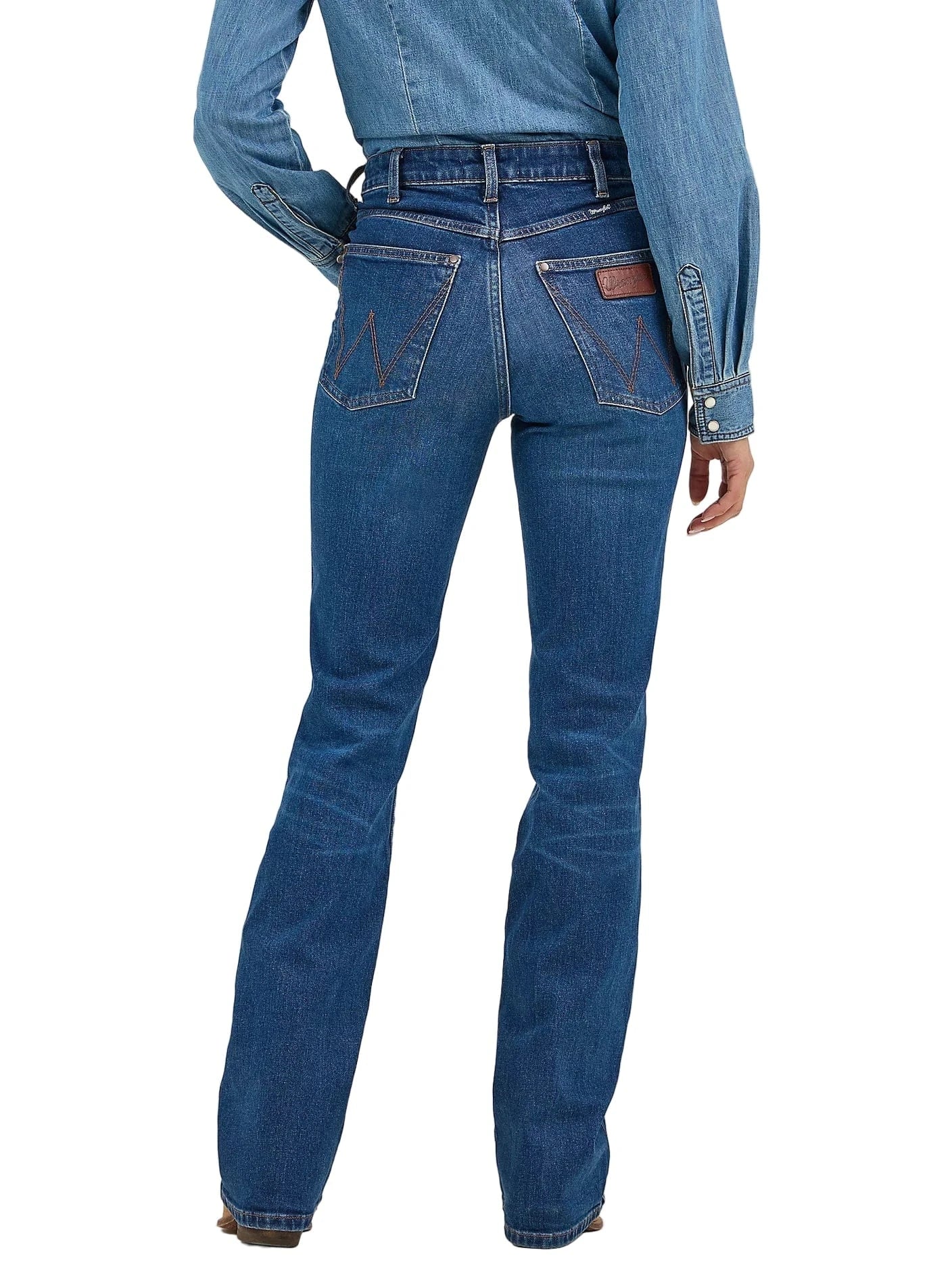 Wrangler Women's Retro Bailey High Rise Bootcut Jeans 112352982 - Image 3