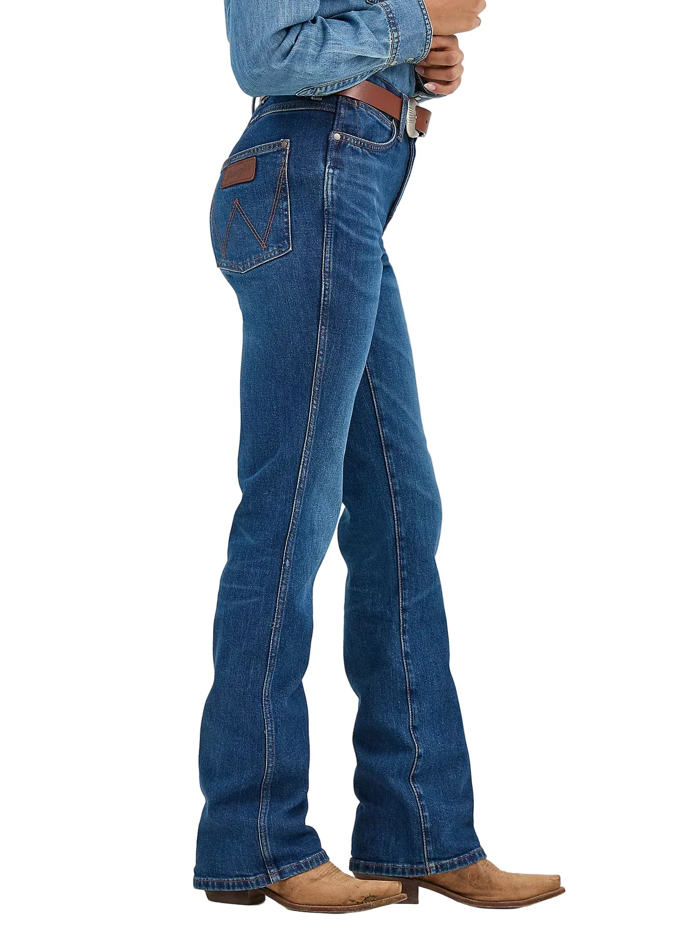 Wrangler Women's Retro Bailey High Rise Bootcut Jeans 112352982 - Image 4