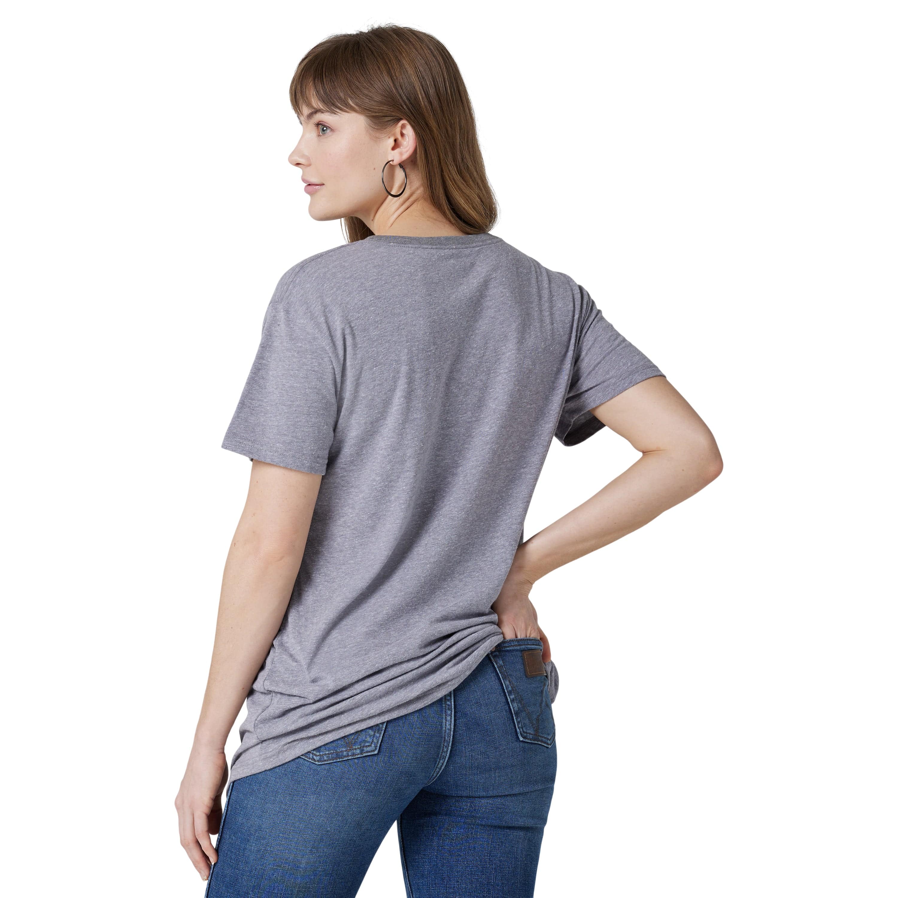 Wrangler Women's Retro Granite Ride or Die Boyfriend Graphic Tee 112326473 - Image 4