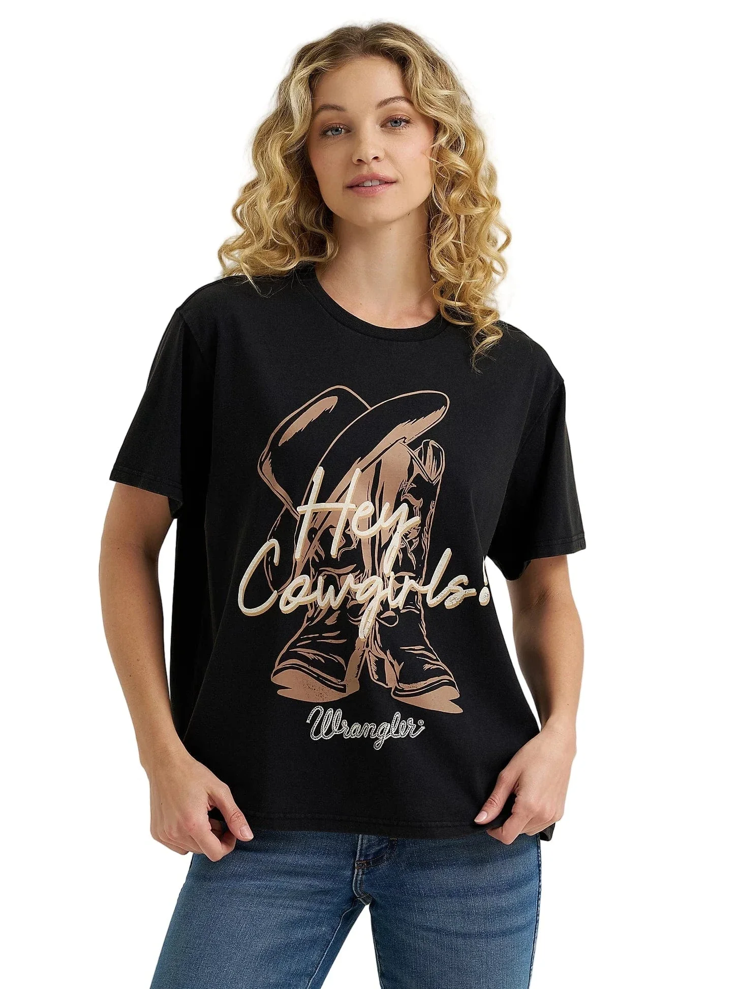 Wrangler Women's Western Graphic Girlfriend T Shirt 112366373