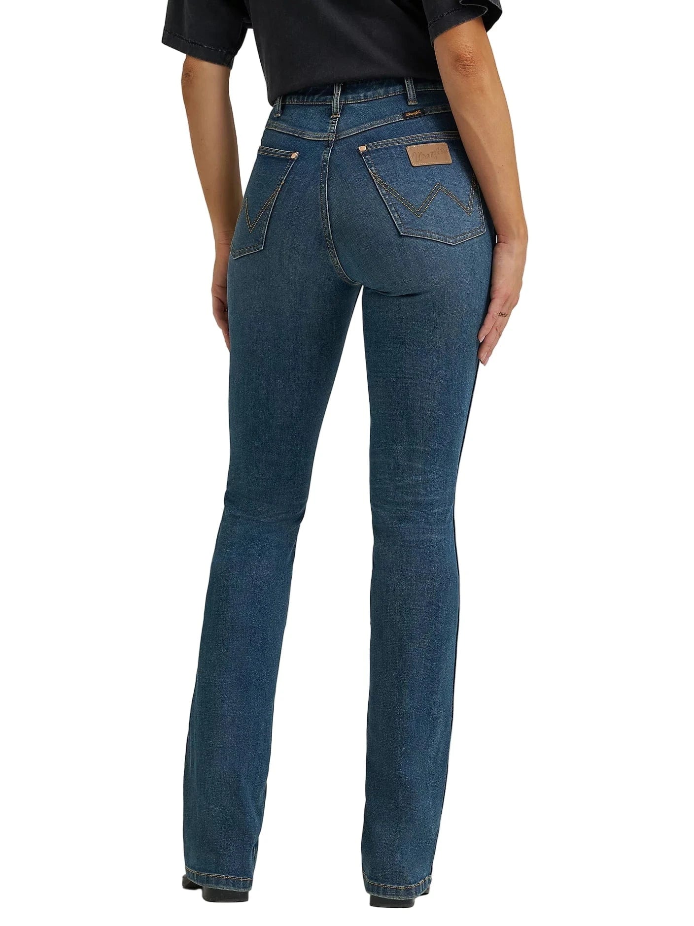 Wrangler X Lainey Wilson Women's Boho Wash Boot Hugger Jeans 112370404 - Image 2