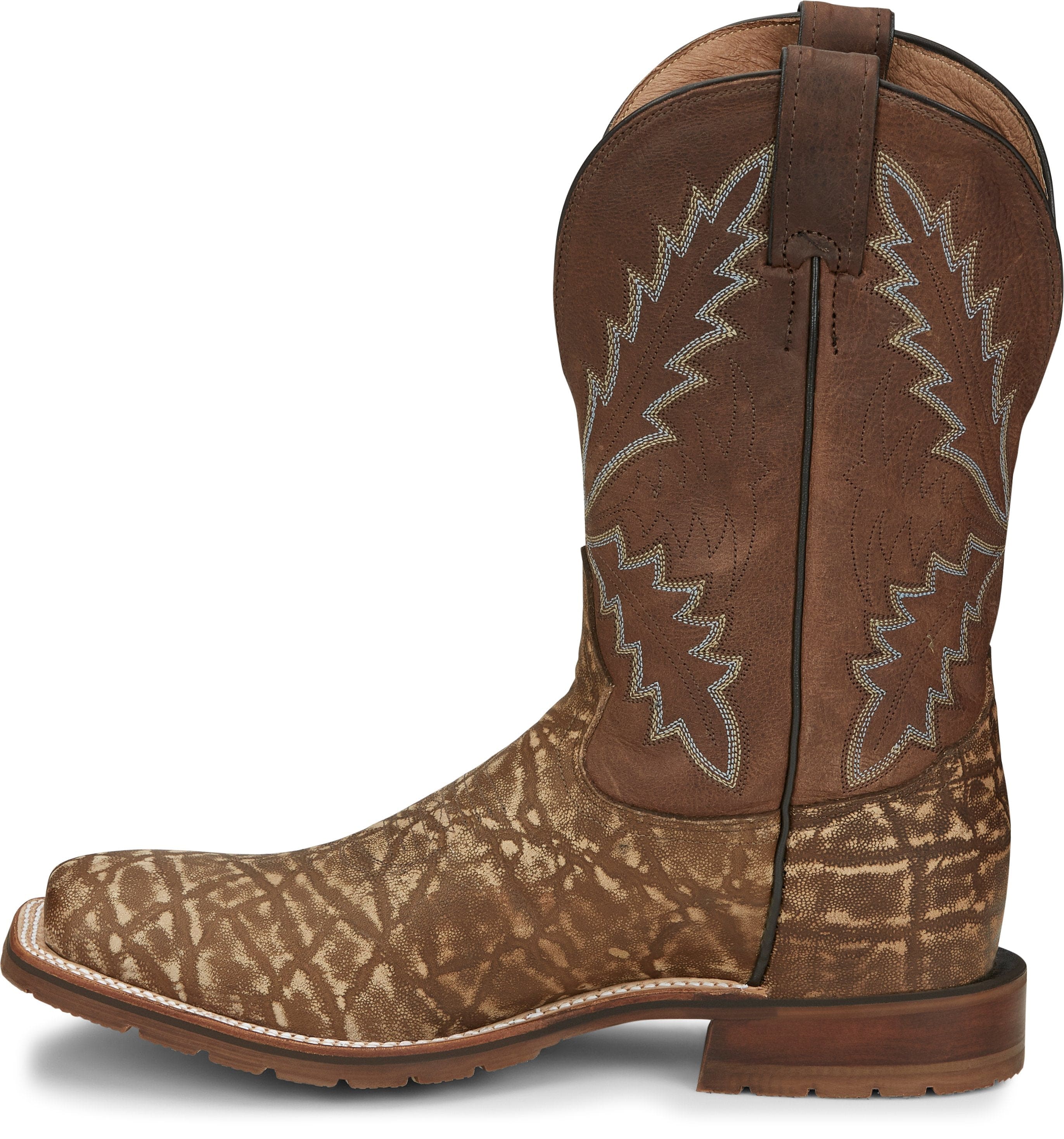 Tony Lama Men's Bowie Taupe Western Boots XT5103 - Image 4