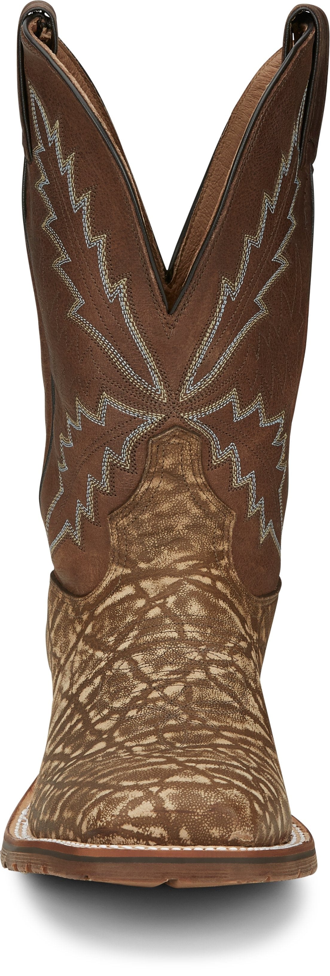 Tony Lama Men's Bowie Taupe Western Boots XT5103 - Image 6