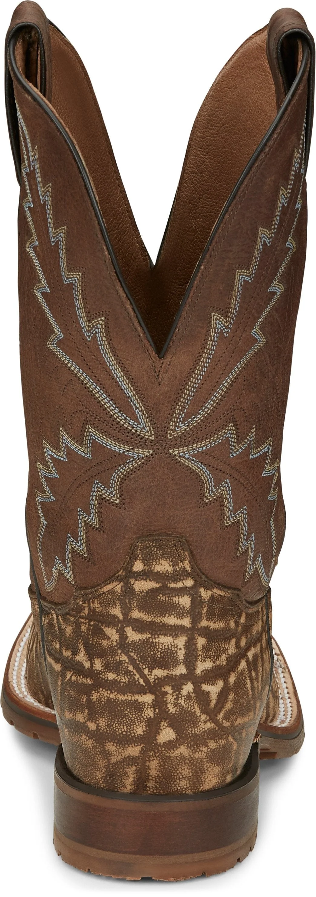 Tony Lama Men's Bowie Taupe Western Boots XT5103 - Image 7