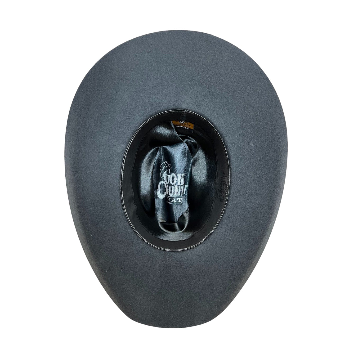 Gone Country Yellowstone Gun Metal - Wool Cashmere Cowboy Hat - Image 2