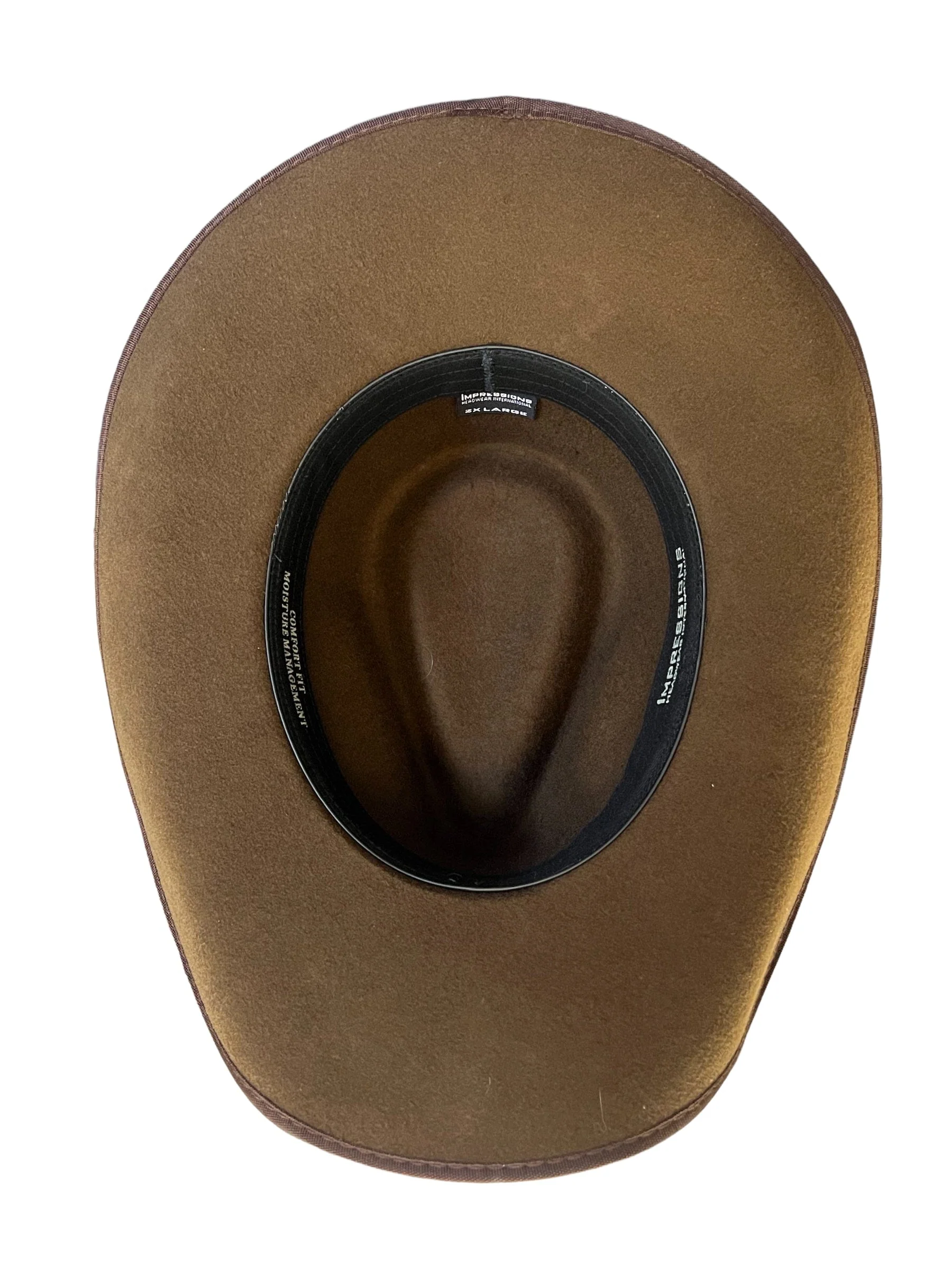 Gone Country Yellowstone Stampede Brown - Wool Cashmere Cowboy Hat - Image 2