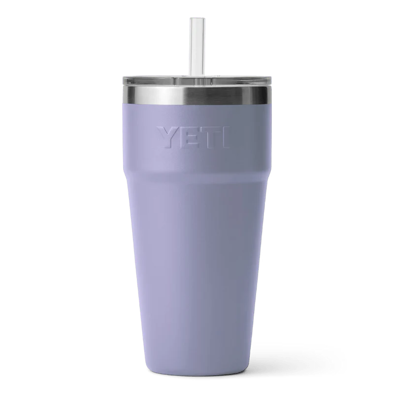 Yeti Rambler 26 oz Cosmic Lilac Limited Edition Stackable Cup with Straw Lid - Image 2