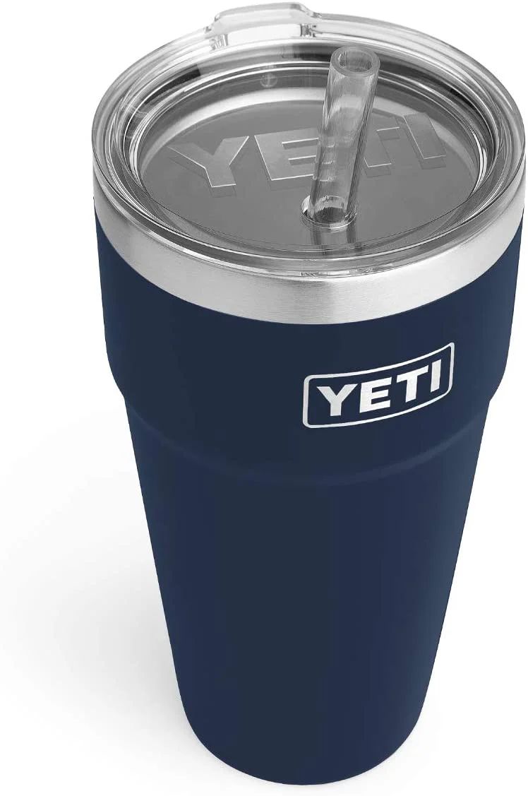 Yeti Rambler 26 oz Stackable Cup with Straw Lid - Image 3