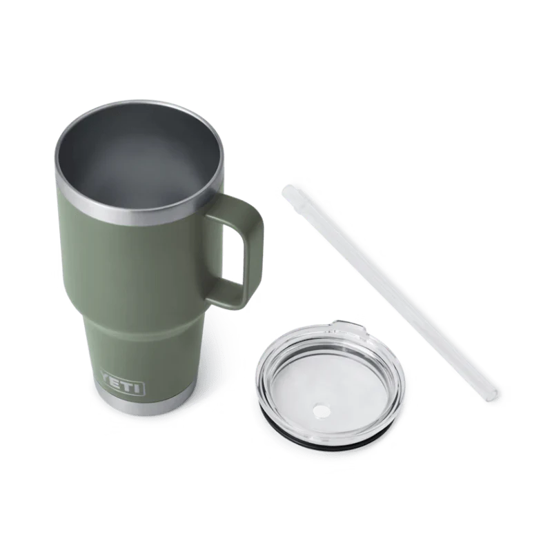 Yeti Rambler 35 oz Camp Green Limited Edition Straw Mug - Image 3