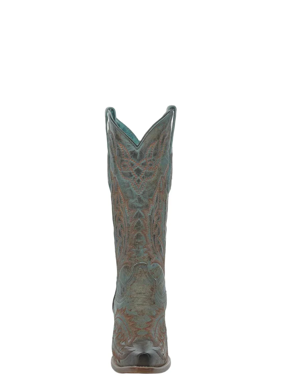 Corral Women's Vintage Worn Turquoise Snip Toe Western Boots Z5345 - Image 3